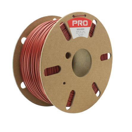 RS PRO Recyceltes PLA 3D-Drucker Filament Zur Verwendung Mit Jeder 3D-Drucker, Rot, 1.75mm, FDM, 1kg