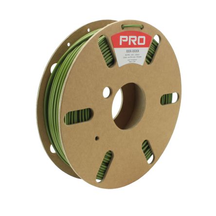 RS PRO Recyceltes PLA 3D-Drucker Filament Zur Verwendung Mit Jeder 3D-Drucker, Grün, 2.85mm, FDM, 500g