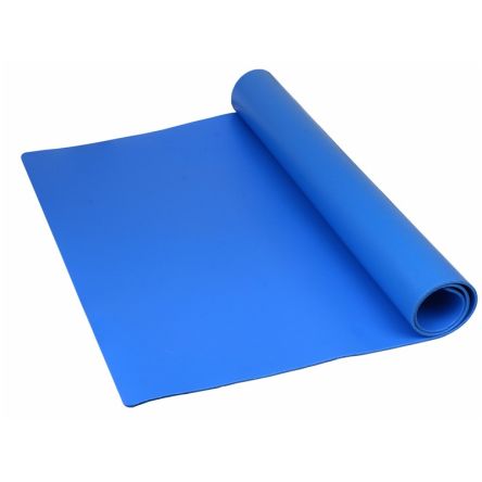 SCS Arbeitsfläche ESD-Matte Blau Für Arbeitsflächen, 3.5mm X 900mm X 15.2m