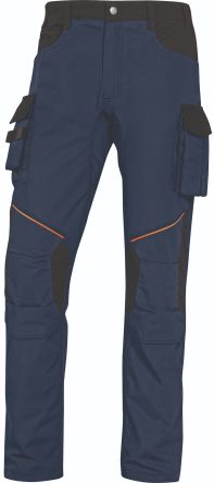 Delta Plus Pantalon De Travail MACH CORPORATE, 3XL, 106/107cm Unisexe, Bleu Marine - Noir