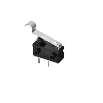 Omron Subminiatur-Mikroschalter Stift Stößel-Betätiger Drahtanschluss, 0,1 A Bei 125 V Dc VA, SPST IP 67