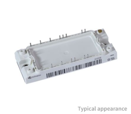Infineon IGBT, VCE 1200 V, IC 100 A, Canale N, Modulo