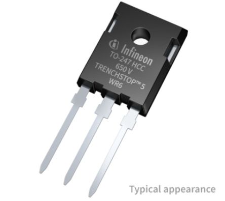 Infineon IGBT, VCE 650 V, IC 30 A, Canale N, TO-247-3-HCC
