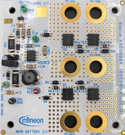 Infineon AUIR3242S Evaluierungsplatine, AUIR3242S BOARD B2B MOSFET-Gate-Ansteuerung