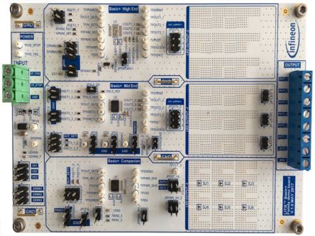 Infineon LED-Treiber Evaluierungsplatine Evaluierungsplatine Zum Einsatz Mit LITIX Basic+, BASICPLUS DEMOBOARD