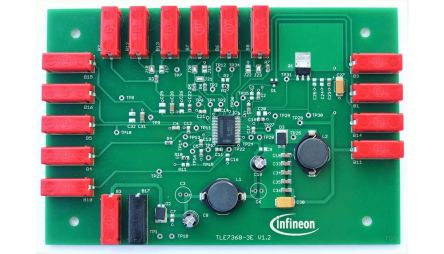Infineon TLE7368 Evaluierungsplatine, DEMOBOARD TLE7368-3E DC/DC-Konverter