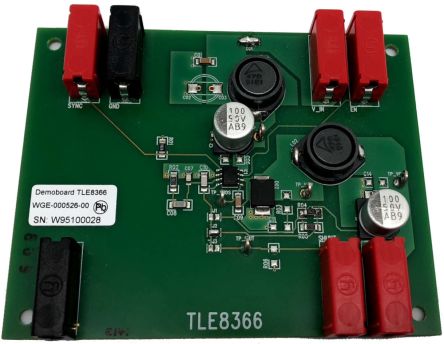 Infineon TLE8366 Demoplatine, DEMOBOARD TLE8366EV DC/DC-Konverter