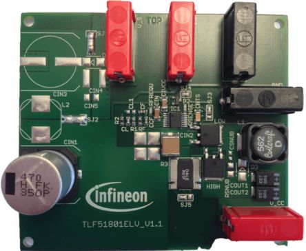 Infineon TLF51801ELV Demoplatine, DEMOBOARD TLF51801ELV DC/DC-Controller