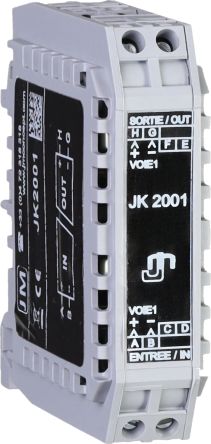 JM CONCEPT Trennbarriere 1-kanalig Strom Strom 22 → 240 V Dc, 90 → 230V Ac Schleifengespeister Isolator