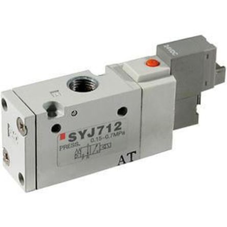 SMC SYJ Magnetventil, Elektromagnet-betätigt