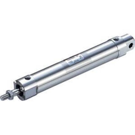 SMC Pneumatic Cylinder - 25mm Bore, 100mm Stroke, CG5 Series, Double Acting