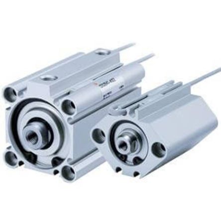 SMC Pneumatic Cylinder - 16mm Bore, 30mm Stroke, CQ2 Series, Double Acting
