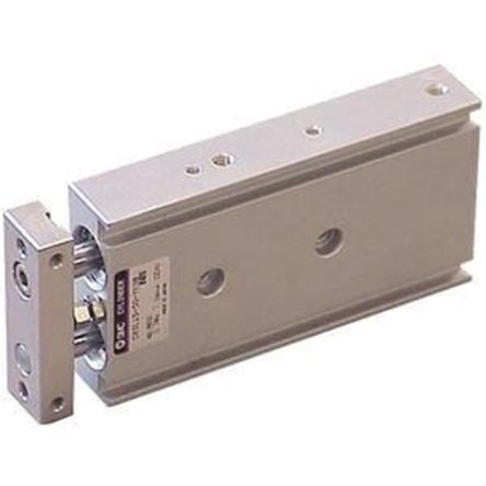 SMC Pneumatic Guided Cylinder - 10mm Bore, 20mm Stroke, CXSL Series, Double Acting
