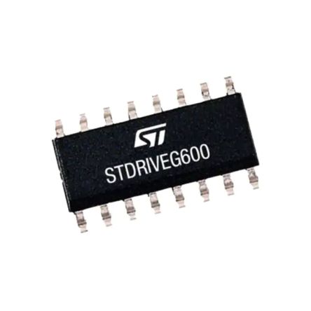 STMicroelectronics Gate-Ansteuerungsmodul 6 A 3.3 → 5V 16-Pin SO-16 5ns