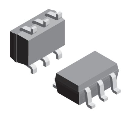 Vishay VESD12A5-06G-G3-08, Quint-Element Uni-Directional ESD Protection Diode, 100W, 6-Pin SOT-363