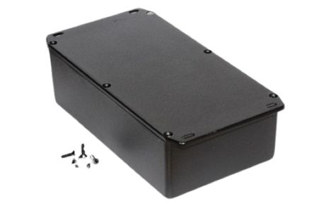Hammond Caja De Aluminio Presofundido, 133 X 133 X 36mm, IP54, Apantallada