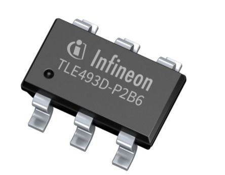Infineon Capteur De Position 3 Axes, CMS I2C PG-TSOP6-6-8, 6 Broches