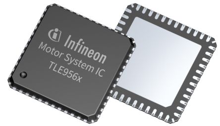 Infineon Controlador De Motor, Único TLE95603QXXUMA1, VQFN-48 250mA 6 → 28 V. Dc Medio Puente