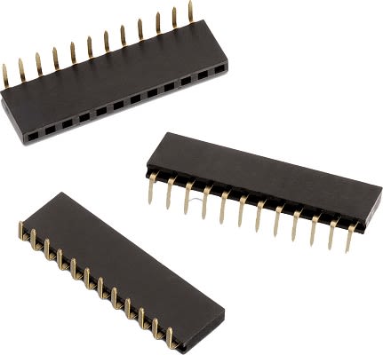 Wurth Elektronik Connecteur Femelle Pour CI, 20 Contacts, 1 Rangée, 2.54mm, Coudé