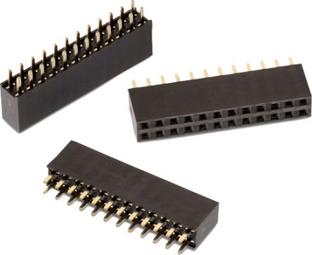 Wurth Elektronik WR-PHD Series Straight PCB Socket, 26-Contact, 2-Row, 2.54mm Pitch