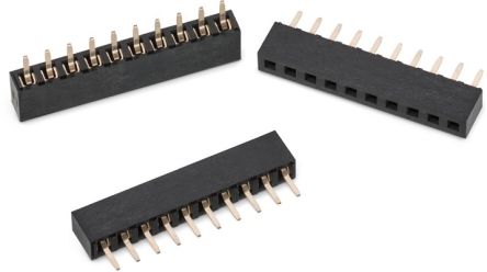 Wurth Elektronik WR-PHD Series Straight PCB Socket, 4-Contact, 1-Row, 2mm Pitch