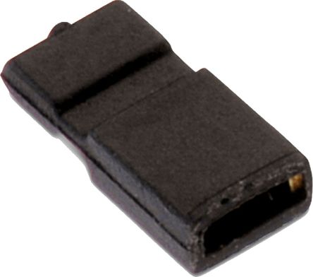 Wurth Elektronik Jumper Hembra Serie WR-PHD De 1 Vía, Paso 1.27mm, De Color Negro