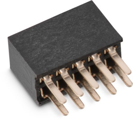 Wurth Elektronik Connecteur Femelle Pour CI, 10 Contacts, 2 Rangées, 1.27mm, Droit