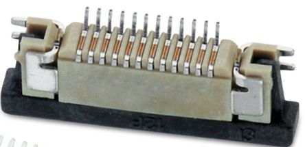 Wurth Elektronik WR-FPC, SMD FPC-Steckverbinder, Buchse, 17-polig, Raster 0.5mm