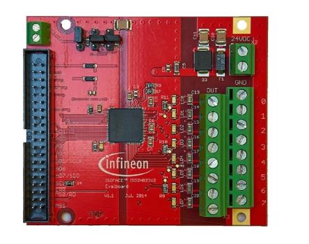 Infineon Placa De Evaluación Interruptor De Carga EVAL ISO2H823V2.5 - EVALISO2H823V25TOBO1