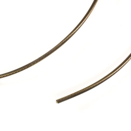 Alpha Wire Einzeladerleitung 0,963 Mm², 18 AWG 30m Schwarz PFA Isoliert Ø 1.19mm 19/0,25 Mm Litzen UL11905
