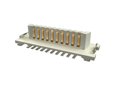 Amphenol Communications Solutions Conan Lite Leiterplatten-Stiftleiste Gerade, Vertikal, 21-polig, Raster 1.0mm,