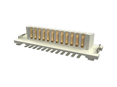 Amphenol Communications Solutions Conan Lite Leiterplatten-Stiftleiste Gerade, Vertikal, 25-polig, Raster 1.0mm,