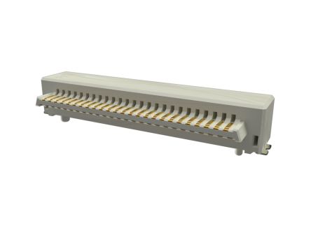 Amphenol Communications Solutions Conan Lite Leiterplatten-Stiftleiste Gewinkelt, 51-polig, Raster 1.0mm, Ummantelt