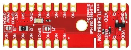 Infineon Arduino Library, TLE4964-3M - XENSIV™ Hall Switch S2GO-HALL-TLE4964-3M Entwicklungskit, Hall-Effekt-Sensor