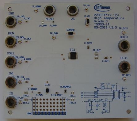 Infineon Shield-BTS7004-1EPZ Arduino Shield, Evaluierungsplatine