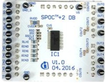 Infineon Evaluierungsplatine, SPOC-2 DB BTS71033-6ESA Stromüberwachungseinheit