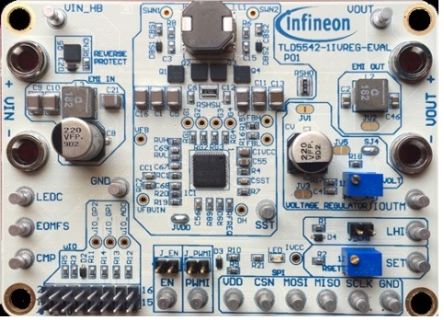 Infineon TLD5190QV Evaluierungsplatine, TLD5542-1IVREG-EVAL Abwärts-/Aufwärts-Controller