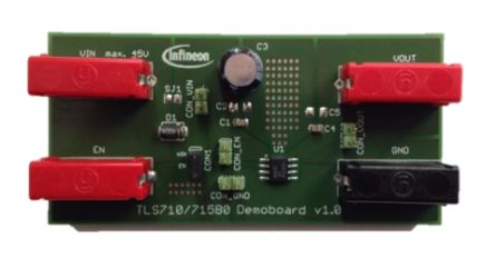 Infineon TLS710/715B0 Linear Voltage Regulator Evaluierungsplatine, TLS710B0EJ V50 BOARD LDO-Spannungsregler