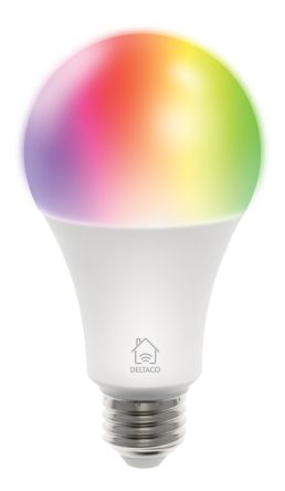 Deltaco Ampoule Intelligente 5 W Blanc Froid, RGB, Blanc Chaud