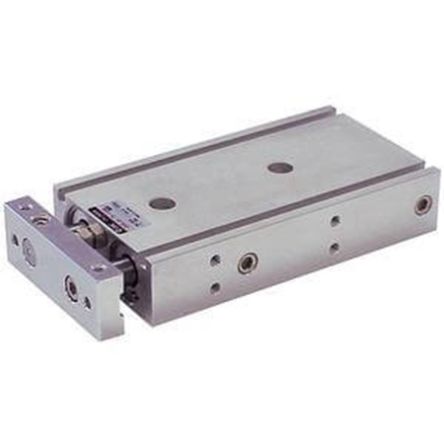 SMC Pneumatic Guided Cylinder - 20mm Bore, 80mm Stroke, CXSM Series, Double Acting