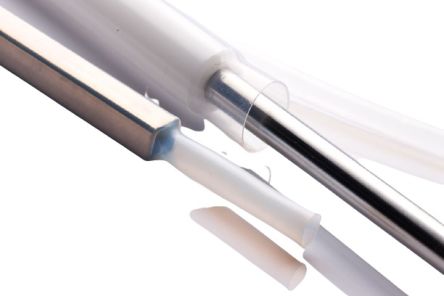 RS PRO Heat Shrink Tubing, Clear 6mm Sleeve Dia. X 1.22m Length 4:1 Ratio