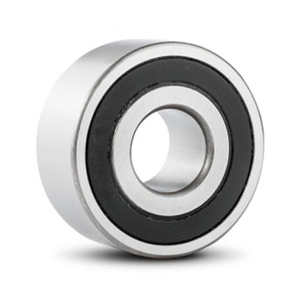 RS PRO 3200-B-2RSR-TV Double Row Angular Contact Ball Bearing- Both Sides Sealed End Type, 10mm I.D, 30mm O.D
