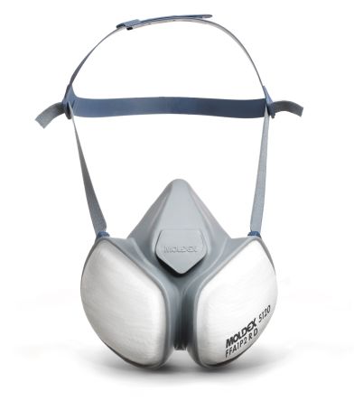 Moldex Compact Mask Atemschutzmaske M, Halbmaske, Grau, Weiß, Hypoallergen