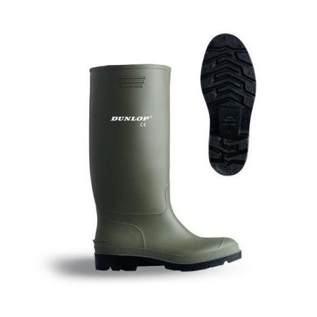 Dunlop Green Unisex Safety Boots, UK 9, EU 43.5