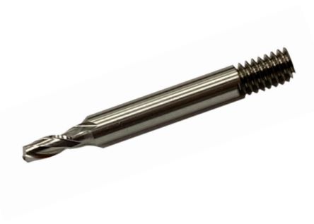 RS PRO 键槽铣刀, 高速钢制, 螺纹柄, 4mm刀头直径, 2刃, 52.5 毫米总长