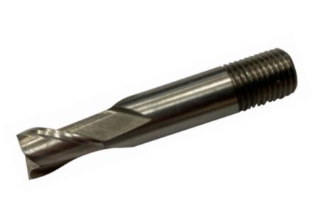 RS PRO 键槽铣刀, 高速钢制, 螺纹柄, 12mm刀头直径, 2刃, 66.5 mm总长