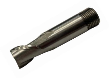 RS PRO 键槽铣刀, 高速钢制, 螺纹柄, 16mm刀头直径, 2刃, 72.5 毫米总长
