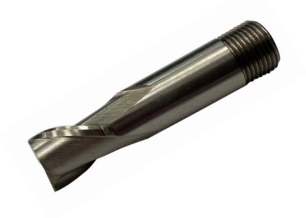 RS PRO 键槽铣刀, 高速钢制, 螺纹柄, 20mm刀头直径, 2刃, 77 mm总长