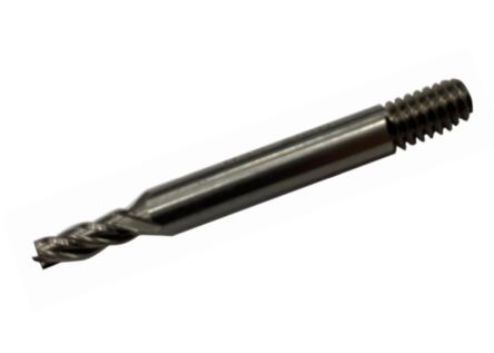 RS PRO立铣刀, 高速钢制, 6mm刀直径, 16mm刀长, 60.5 mm总长