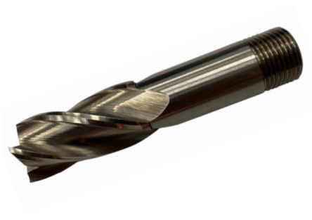 RS PRO立铣刀, 高速钢制, 16mm刀直径, 28.5mm刀长, 77 mm总长